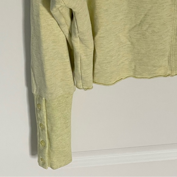 Nike Dri-Fit Lemon Yellow Cropped Training Hoodie - 47234 - Picture 10 of 13